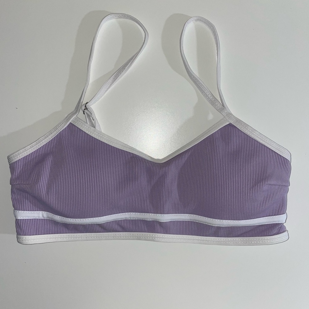 Purple High Waisted Bikini